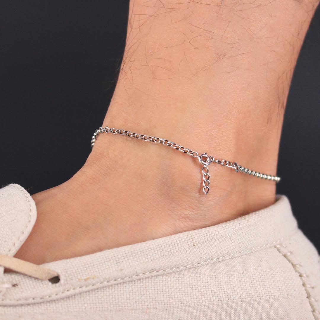 nero.317  シルバー アンクレット メンズ レディース セット