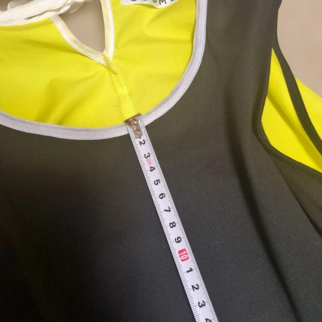 n*♪様 COOMB バイカラー ノースリーブワンピース 高嶋ちさ子さん着用して