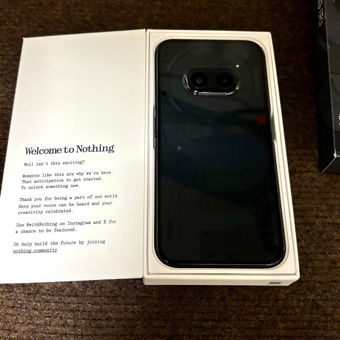 Nothing Phone 2a 128G SIMフリー ブラック 美品