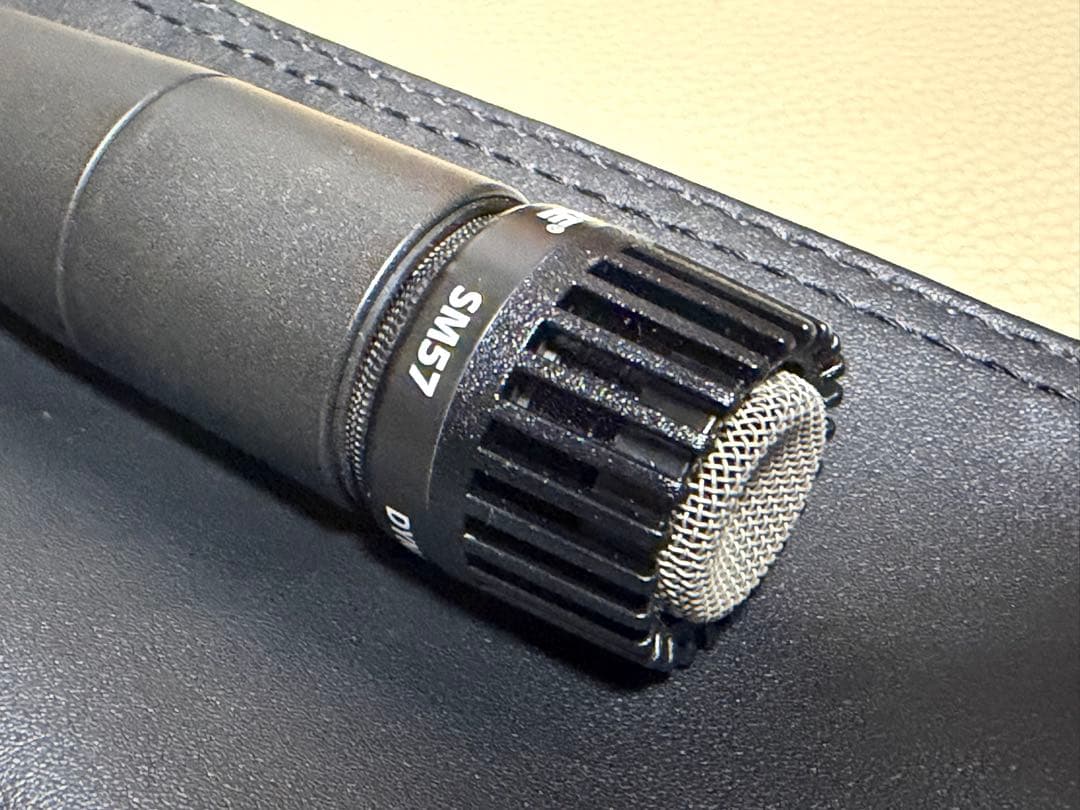 【美品】 SHURE SM57 ダイナミックマイク 楽器用 ④