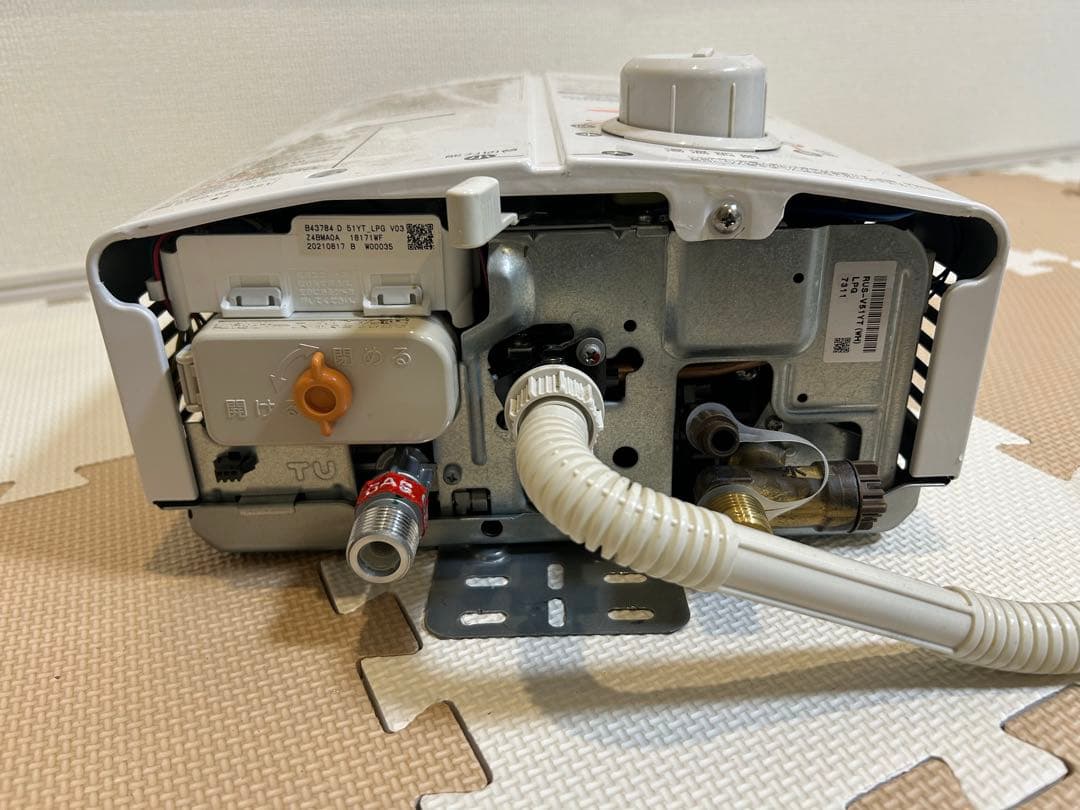 Rinnaiリンナイ給湯器RUS-V51YTホワイト　LPガス②