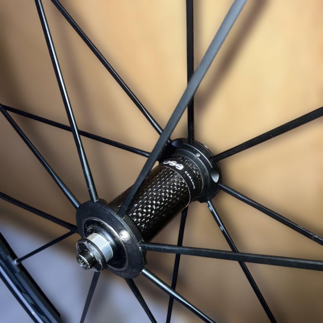 【売切最終価格】フルクラム レーシングゼロ 17c リムブレーキ仕様　タイヤ装着