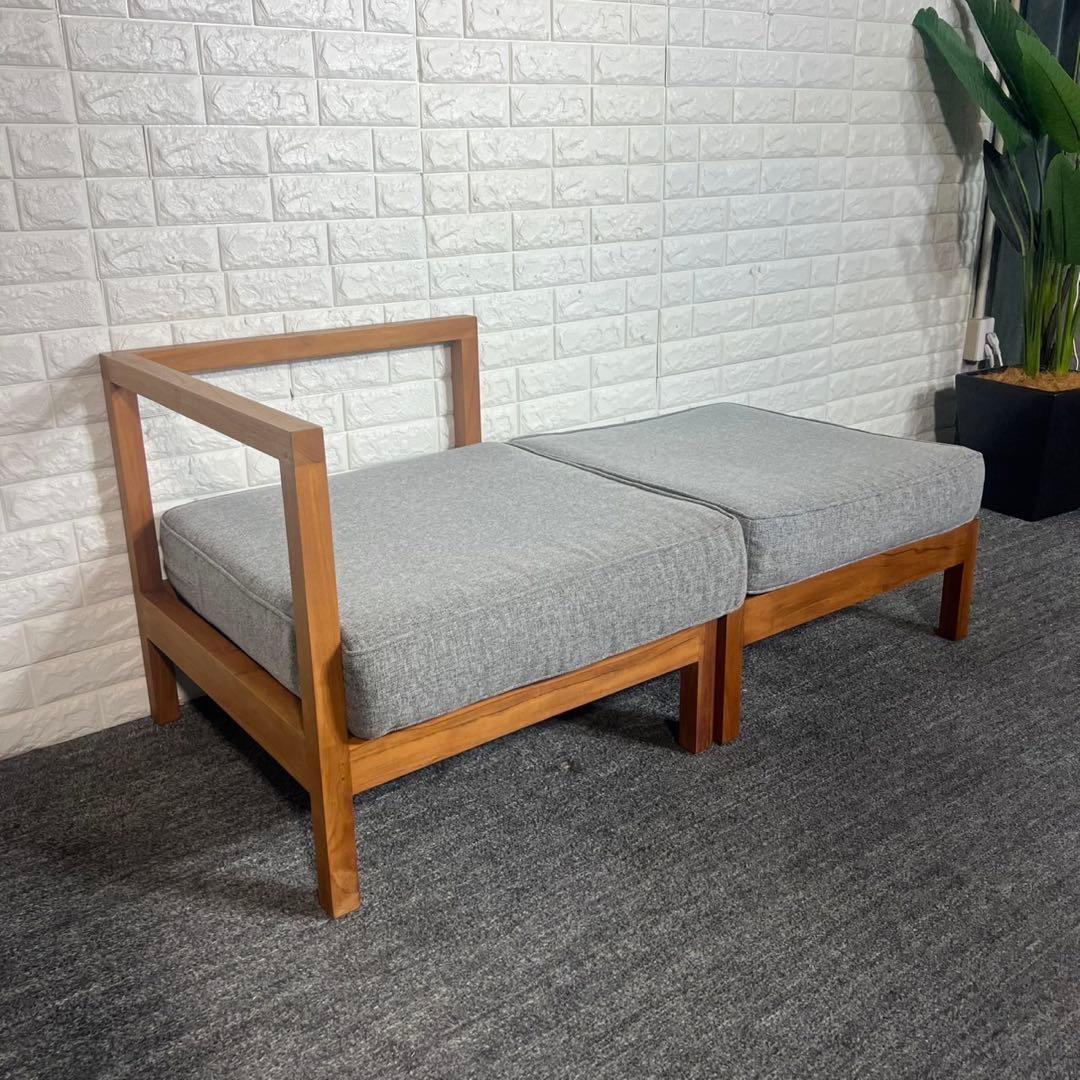 SCANTEAK スキャンティーク ソファ 2人掛け ファブリック F076