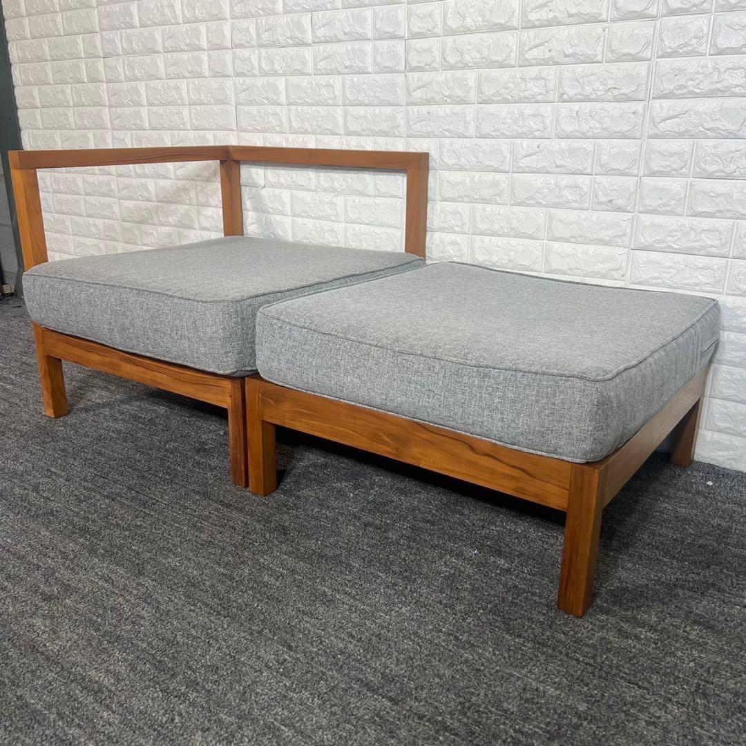 SCANTEAK スキャンティーク ソファ 2人掛け ファブリック F076