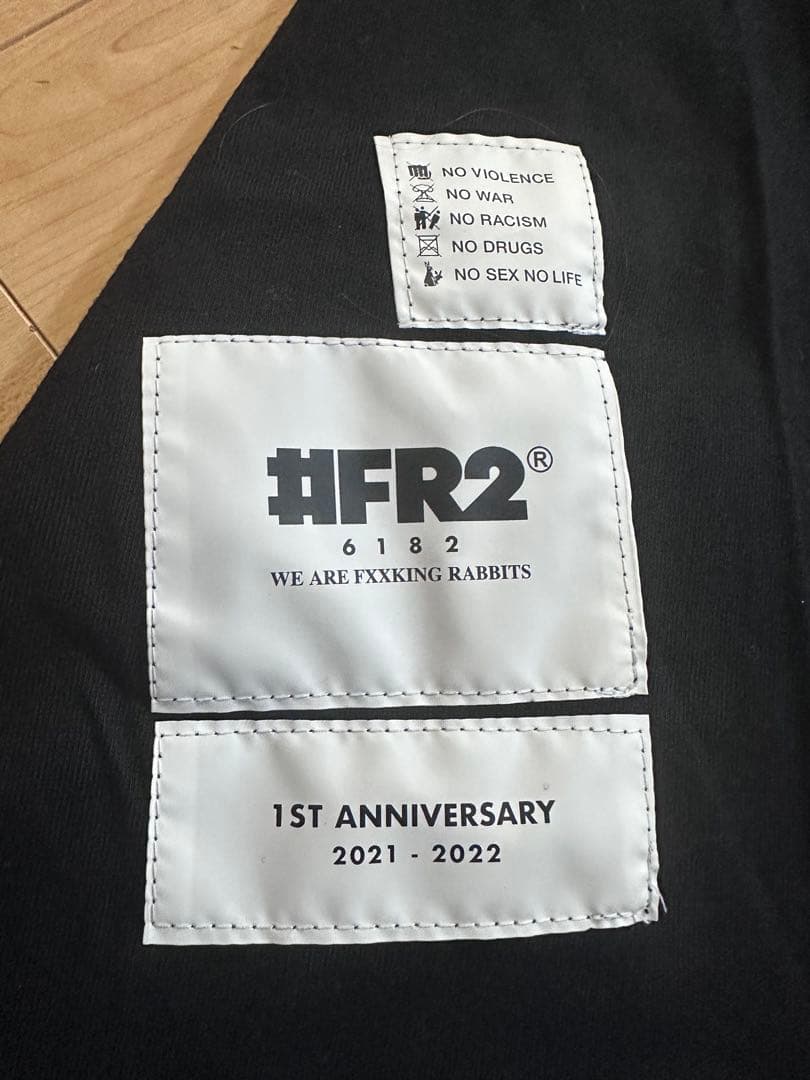 ★新品未使用★入手困難 #FR2 沖縄北谷 1周年記念 口ンT ブラック M