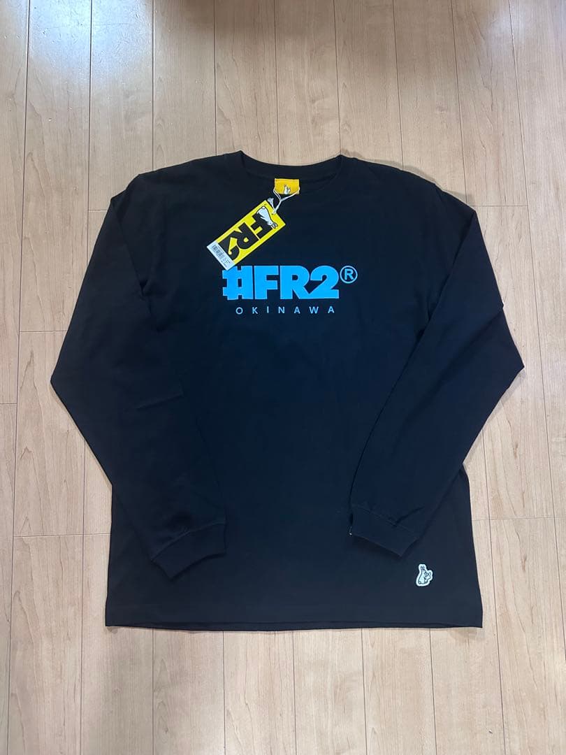 ★新品未使用★入手困難 #FR2 沖縄北谷 1周年記念 口ンT ブラック M