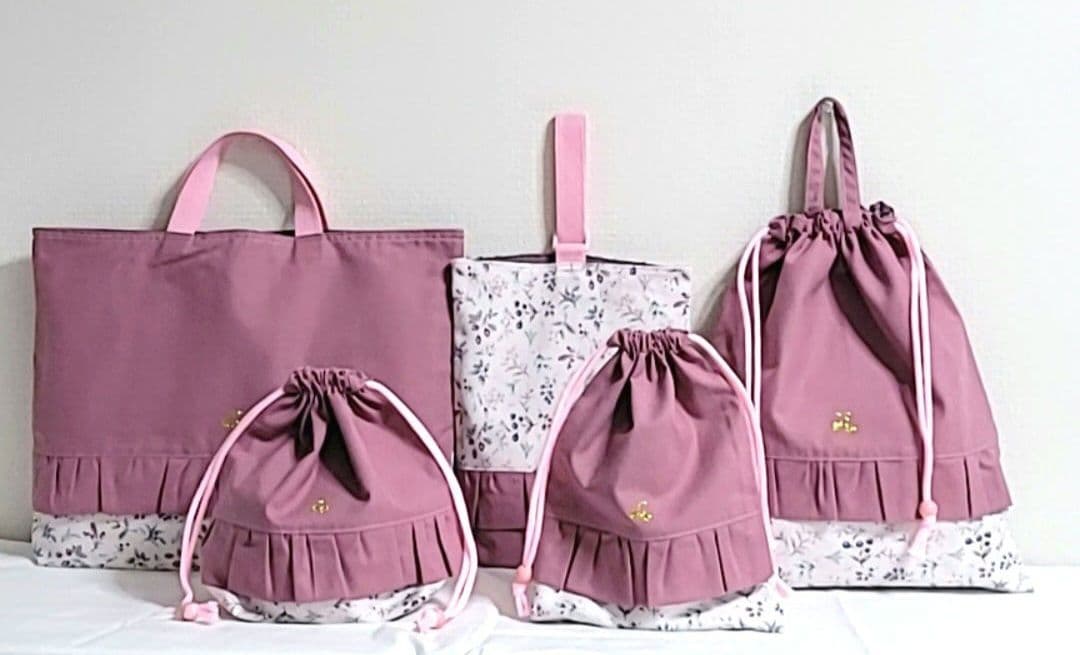 Pivoine12様☆専用67.入園入学 パープル ピンク　ベリーガーデン