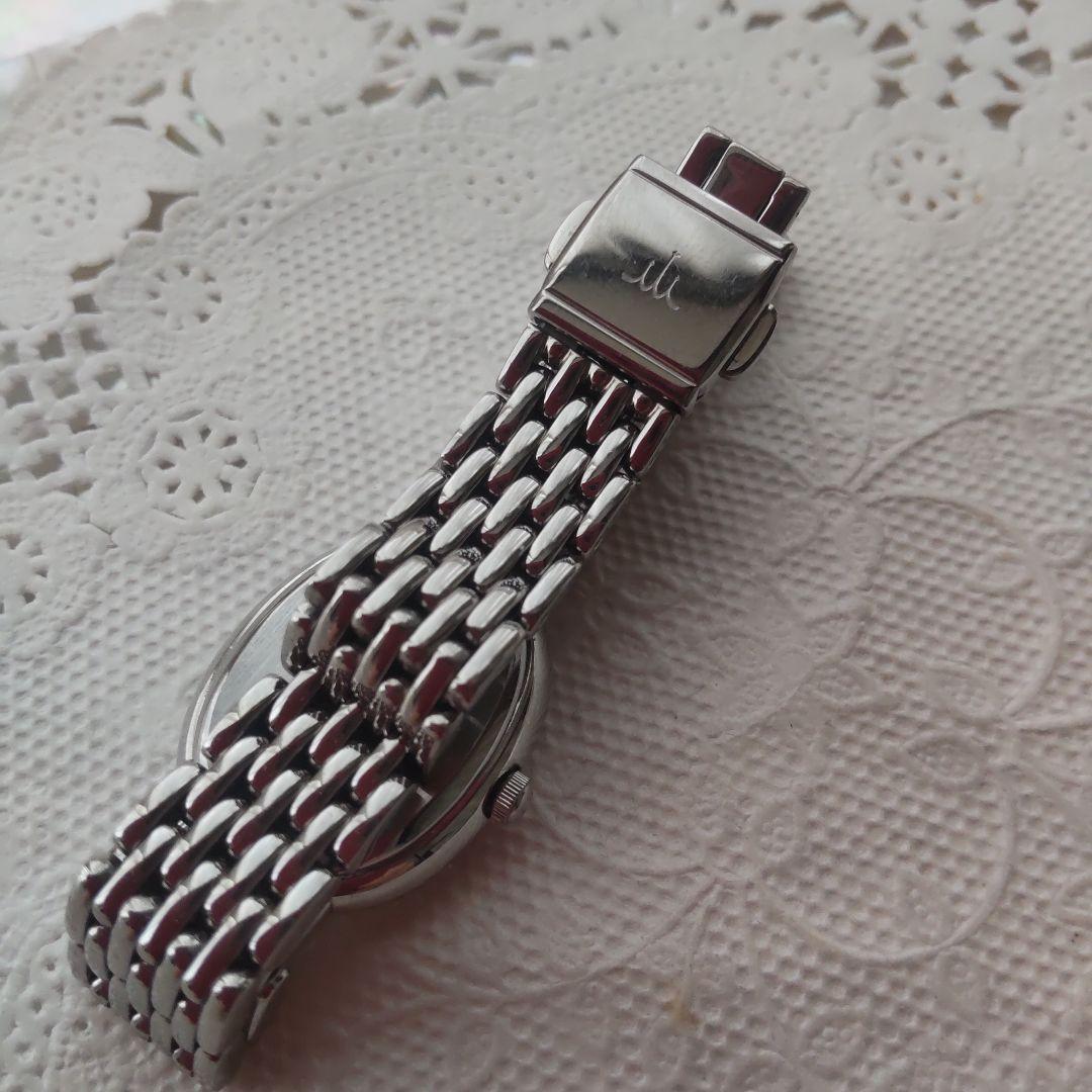 【専用です】クレドール◇オーバル型 腕時計 シルバーシェル28Pダイヤモンド