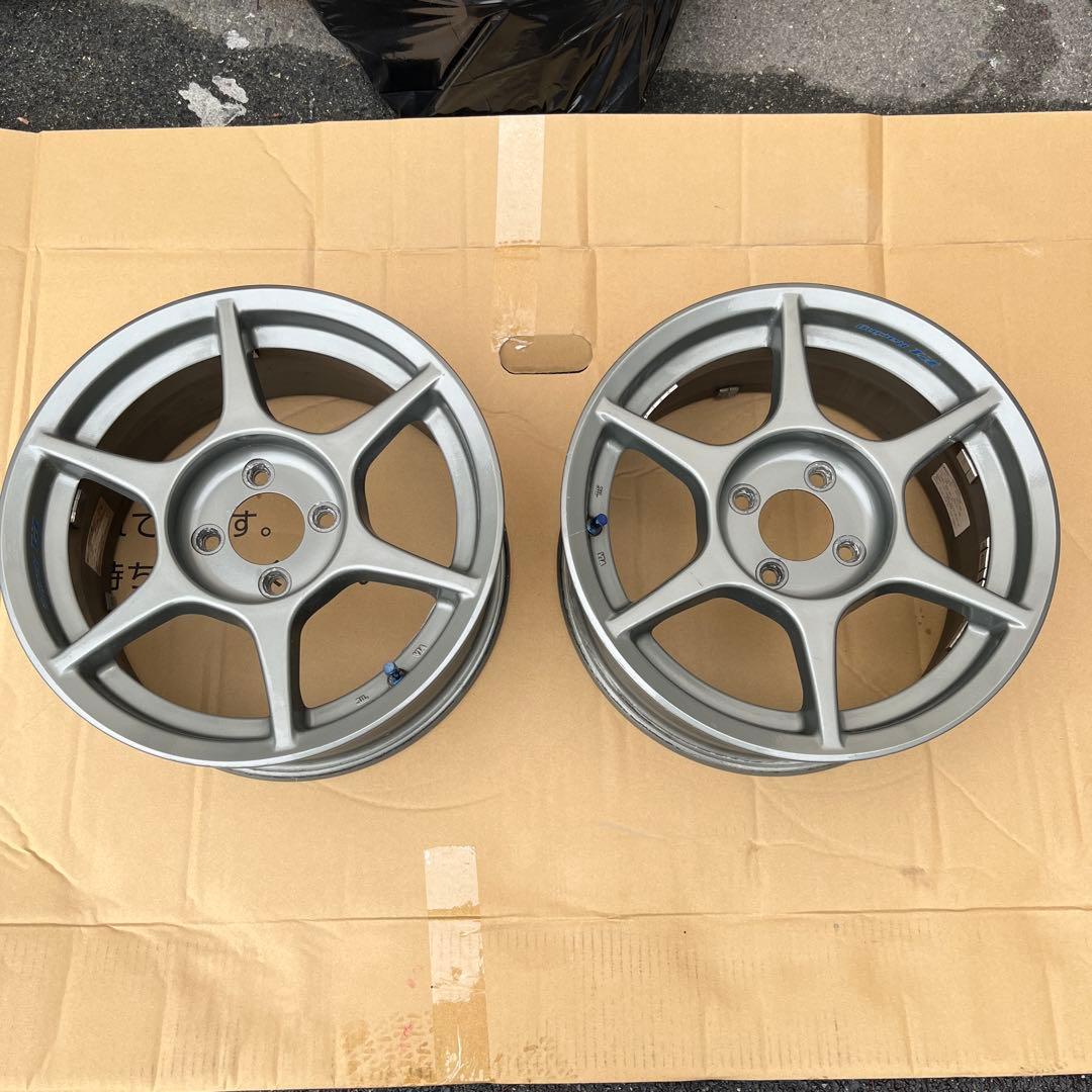 P1RACING 7J＋38 4穴　PCD100