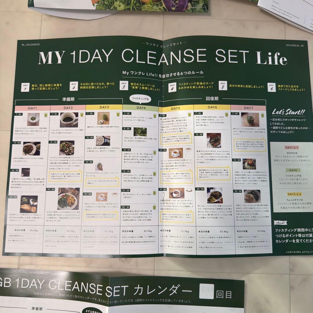 【未開封】グリーンブラザーズ　ワンデイ　クレンズセット　2セット