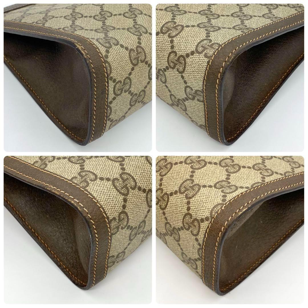 GUCCI グッチ オールドグッチ クラッチバッグ GGスプリーム レザー