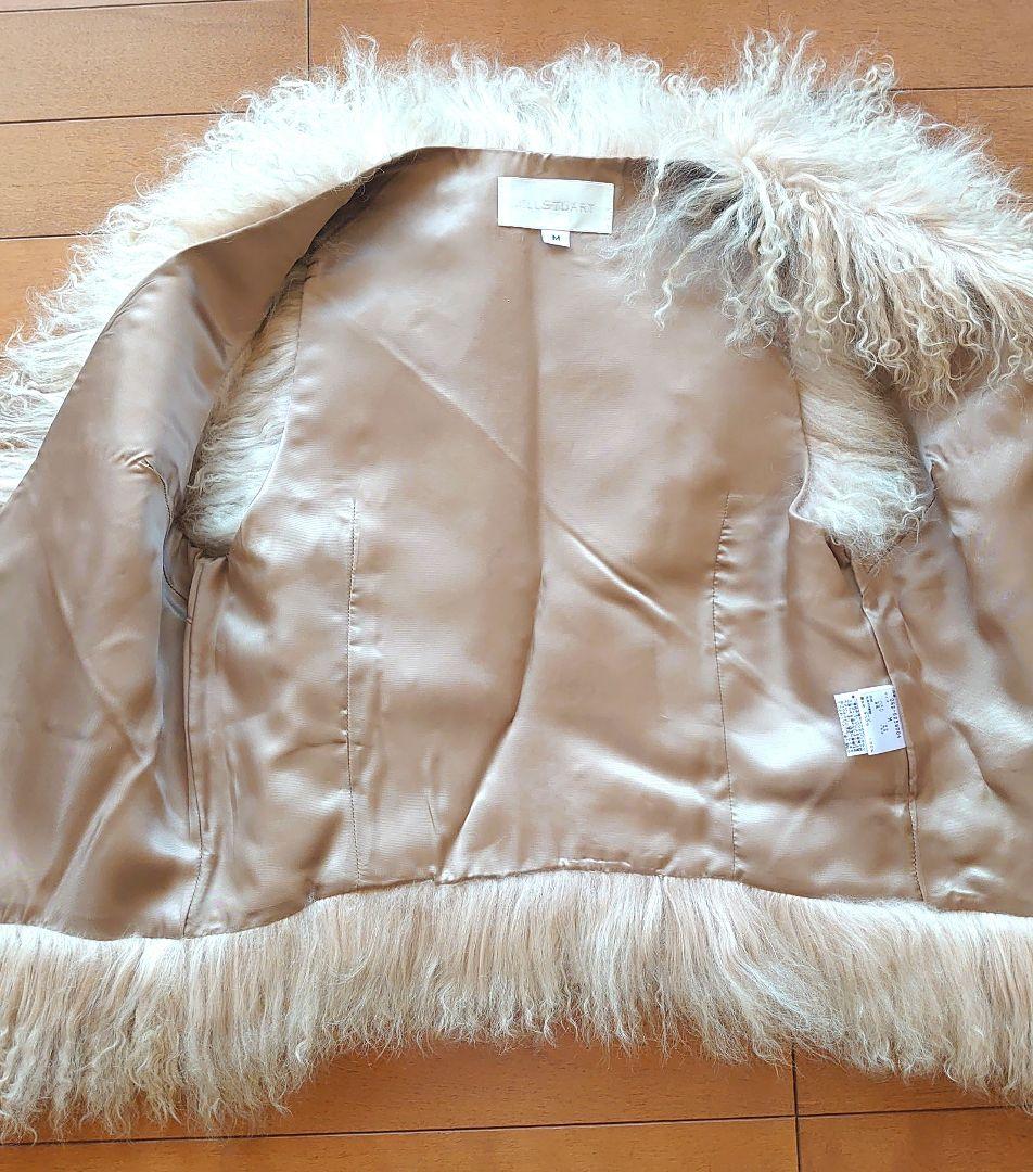 【ジルスチュアート】　軽くて暖かいシープ（羊の毛）のベスト