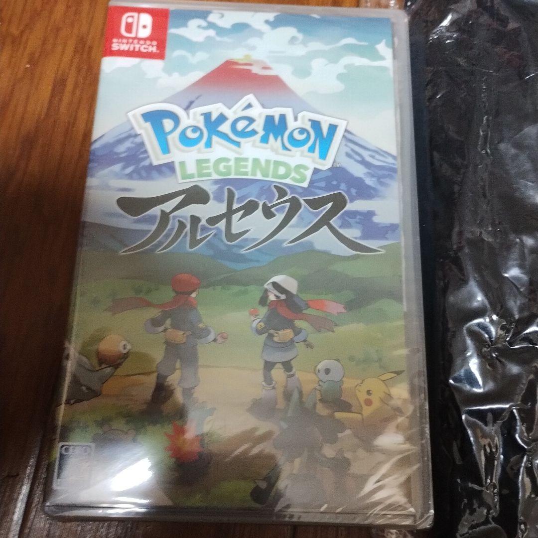 #1467682　ポケモンレジェンズ　アルセウス、クルーネックスウェットブラック