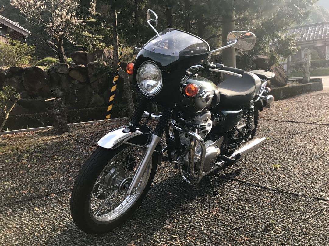 W800カフェカウル