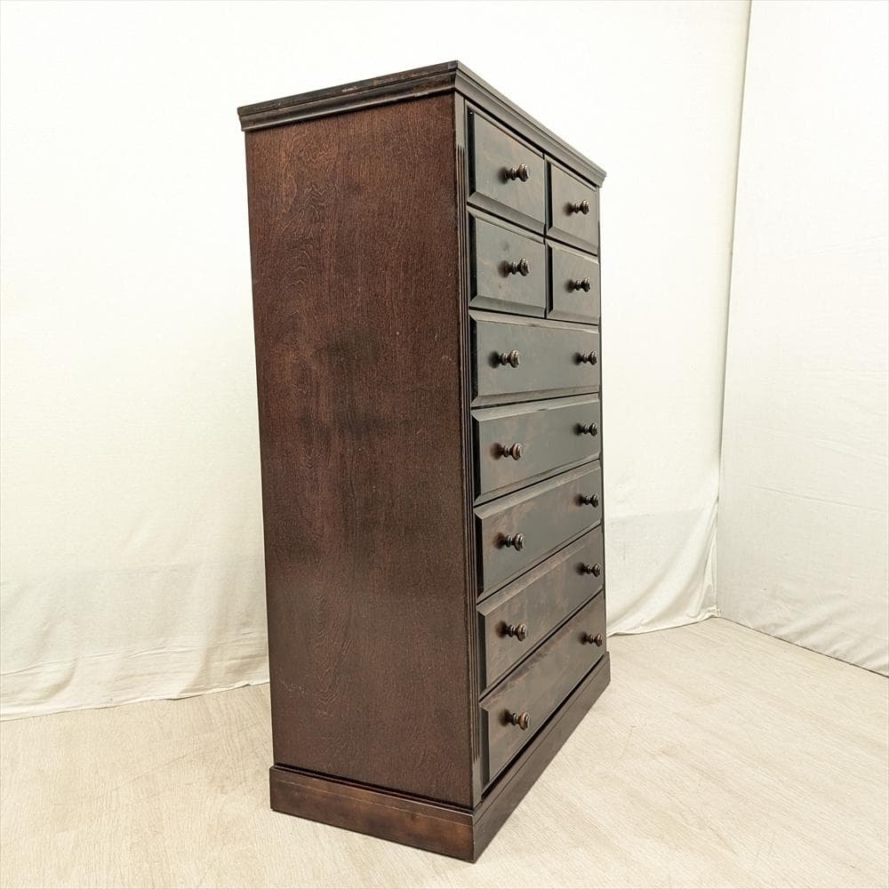 7段　9杯　整理箪笥　タンス　チェスト　箪笥　たんす　引き出し　収納　衣類