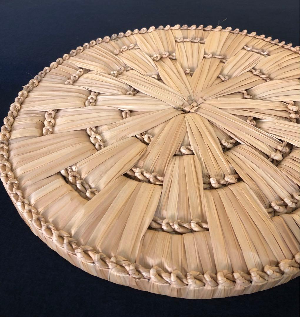 割引❗️《R》茶道具 露地円座5枚 座布団 円座 茶事 露地道具 260202く3