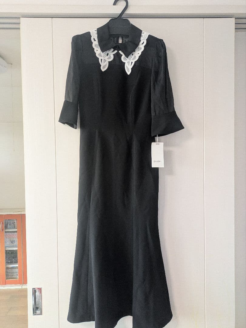 【miさま専用】スナイデル snidel ダブルカラーマーメイドドレス