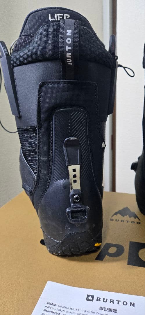 Burton Ion ステップオン　27cm スノーボードブーツ ブラック