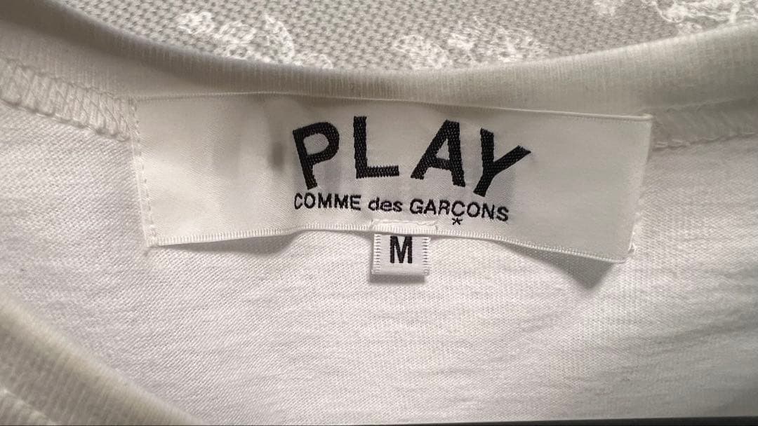最終値下げ PLAY COMME des GARCONSハートスタッズ Tシャツ