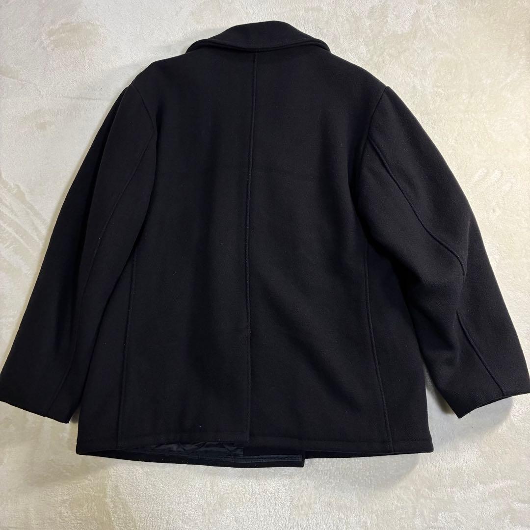 Schott Pコート 740N アメリカ製 キルティング 44 黒 ショット