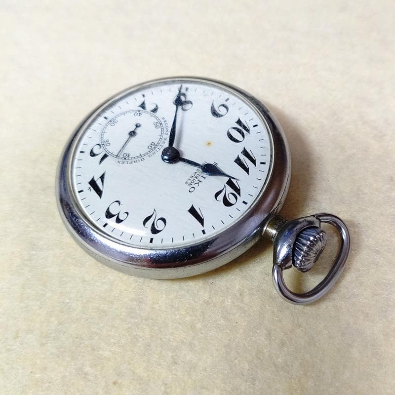 国鉄 懐中時計(SEIKO PRECISON/15石/昭和36年)＋改札ハサミ