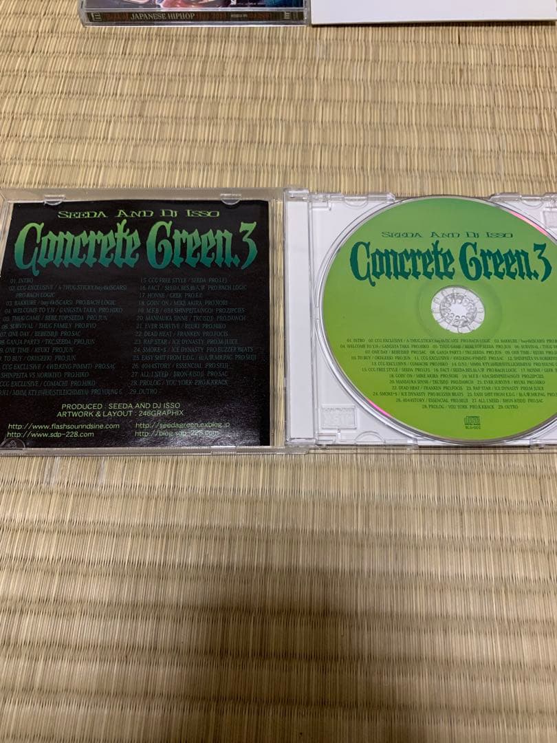 CONCRETE GREEN【3】SEEDA & DJ ISSO(日本語ラップ)