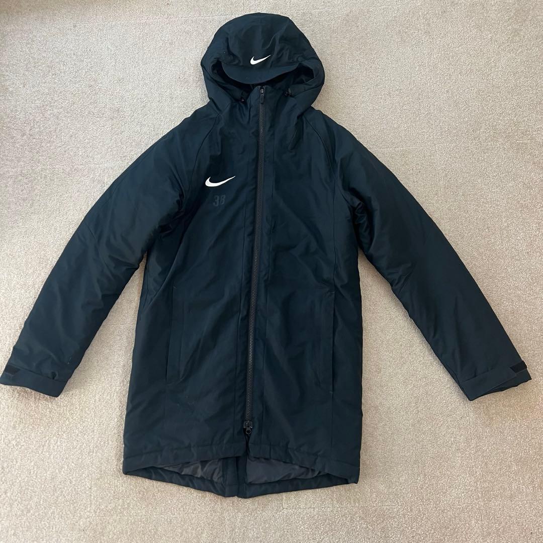 Nike ナイキ　アウター　ベンチコート キャップ フード付き ダブルジップ S