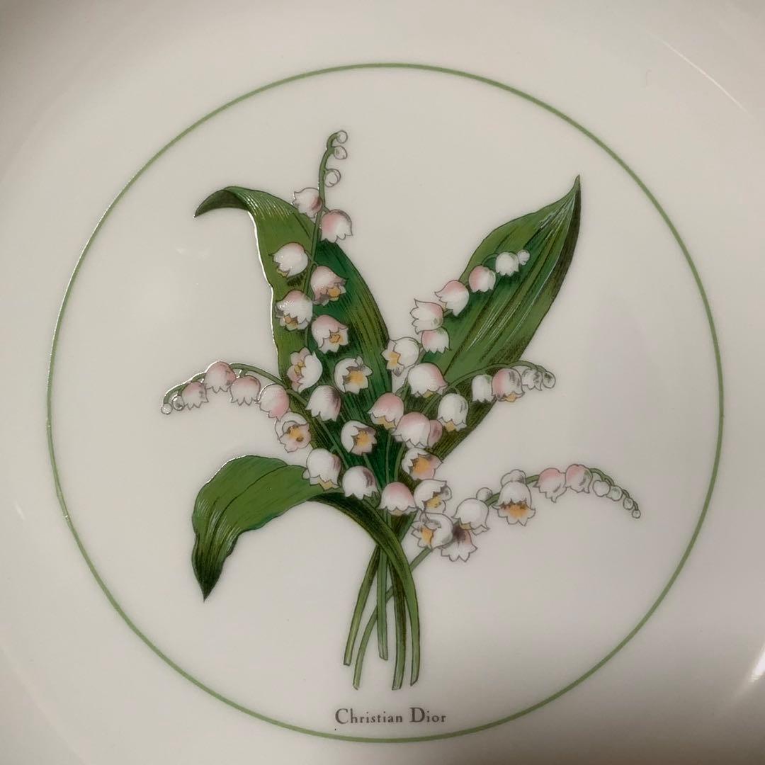 クリスチャンディオール ミリラフォーレ すずらん スープ プレート 箱