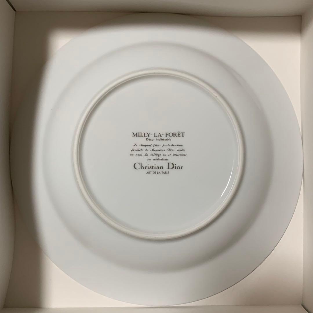 クリスチャンディオール ミリラフォーレ すずらん スープ プレート 箱
