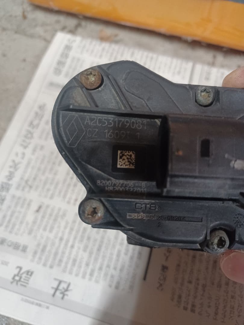 ★エクストレイル純正EGRバルブ&パイプ DNT31 ディーゼル★清掃済み！