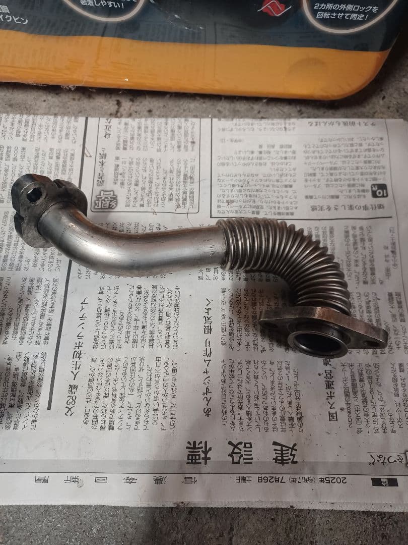 ★エクストレイル純正EGRバルブ&パイプ DNT31 ディーゼル★清掃済み！