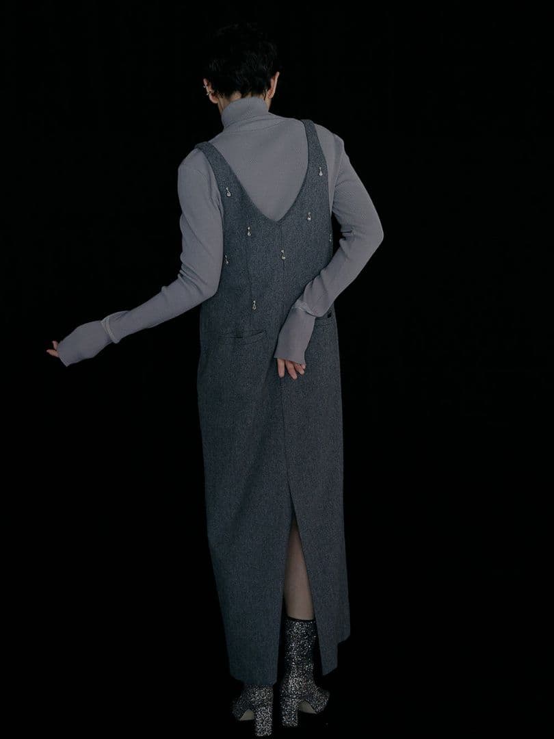 ワンピース smileAmeri UND ELSA BIJOU WOOL DRESS