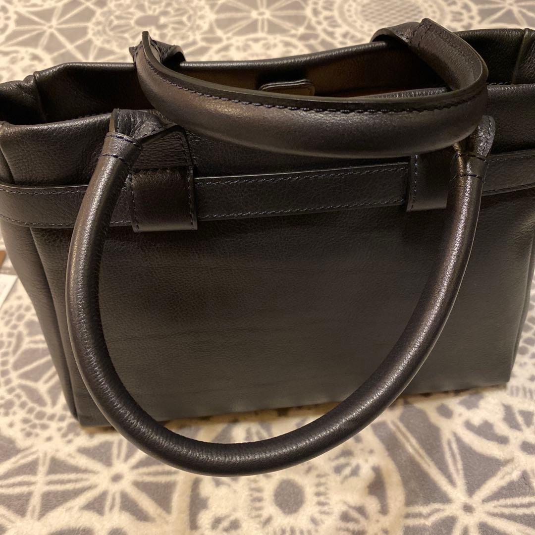 ぴ*ー様 土屋鞄製作所　バッグ ハンディカフェトート　ディープネイビー￼