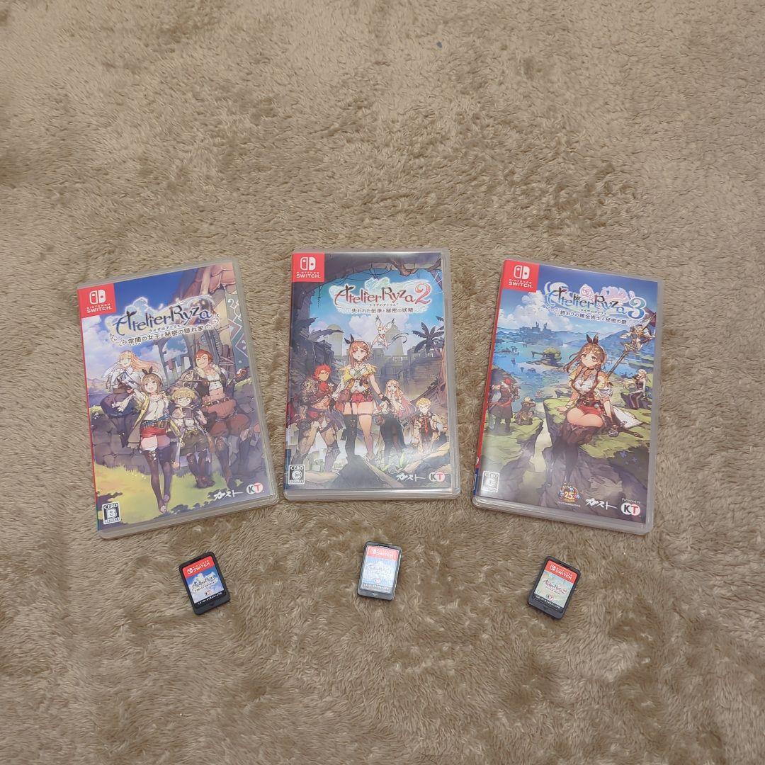 ライザのアトリエ1，2，3 3作品セット