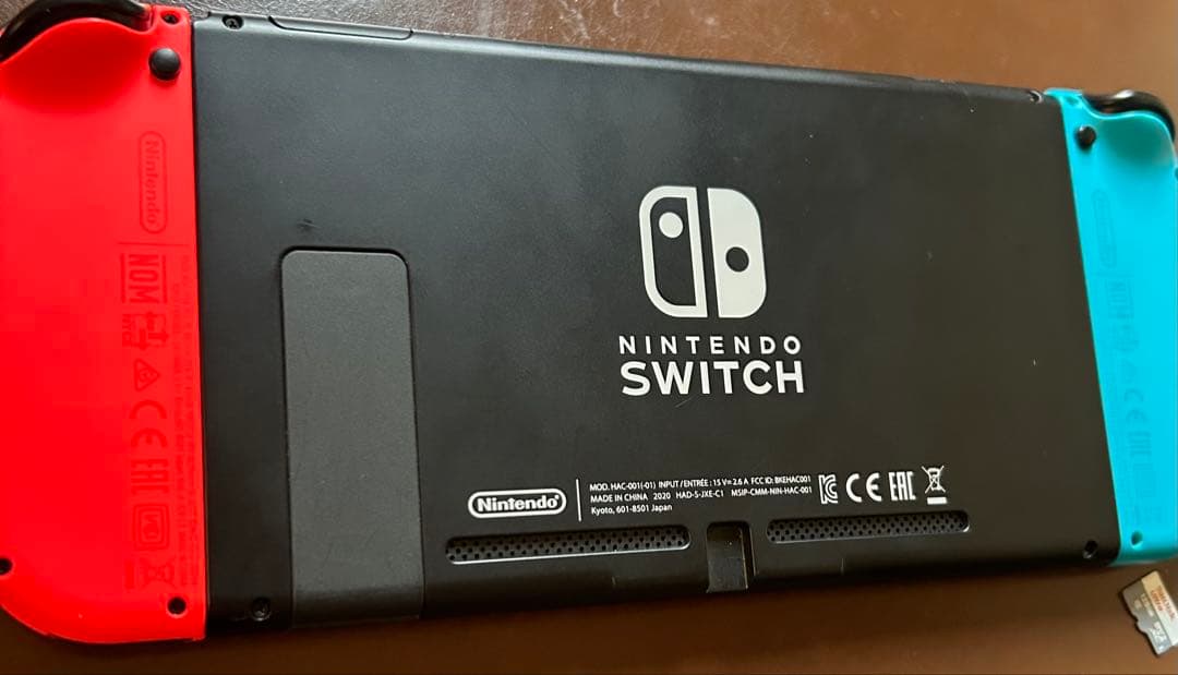 Nintendo Switch 本体 青/赤　美品