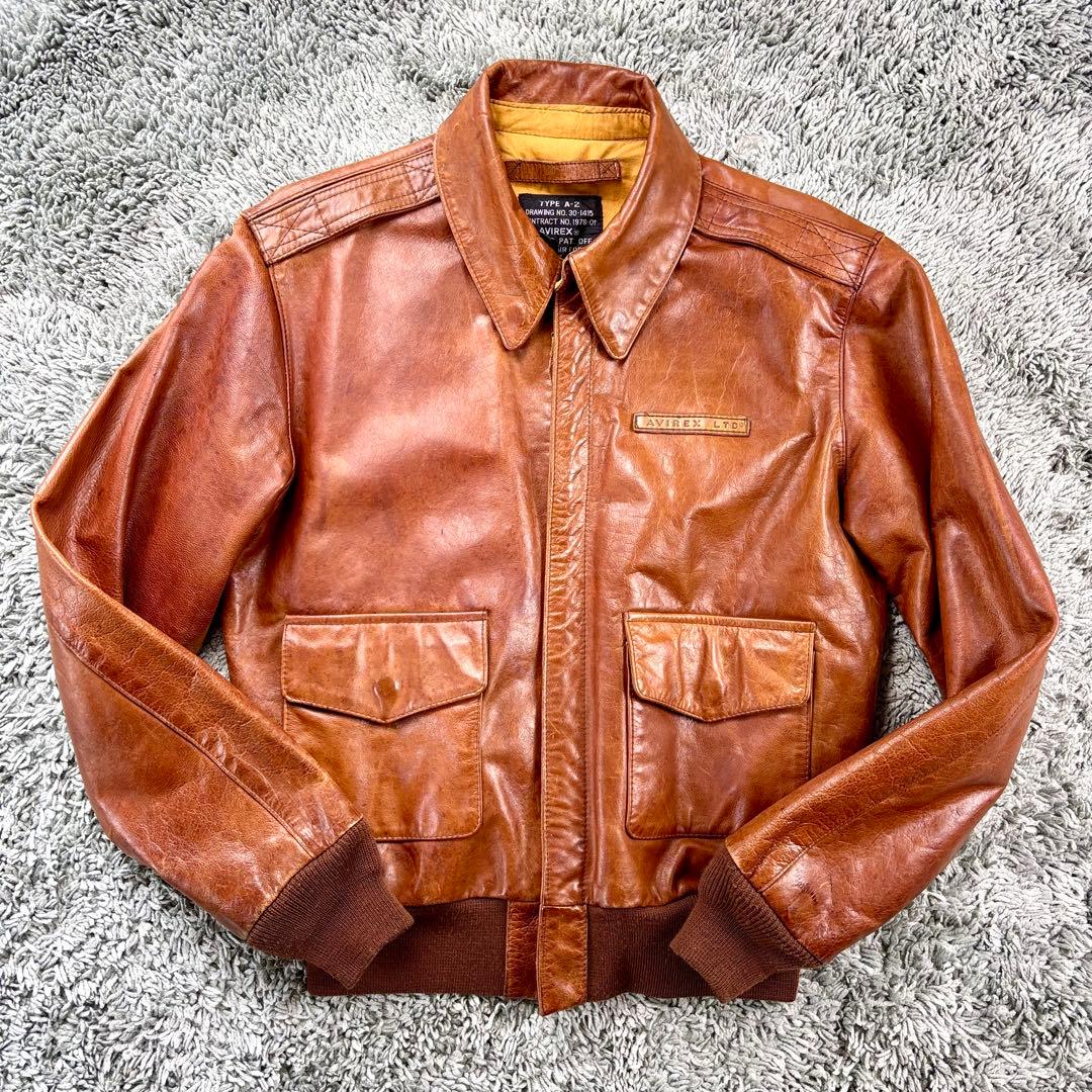 【希少】AVIREX A-2 ビンテージ 朝鮮戦争モデル フライトジャケット