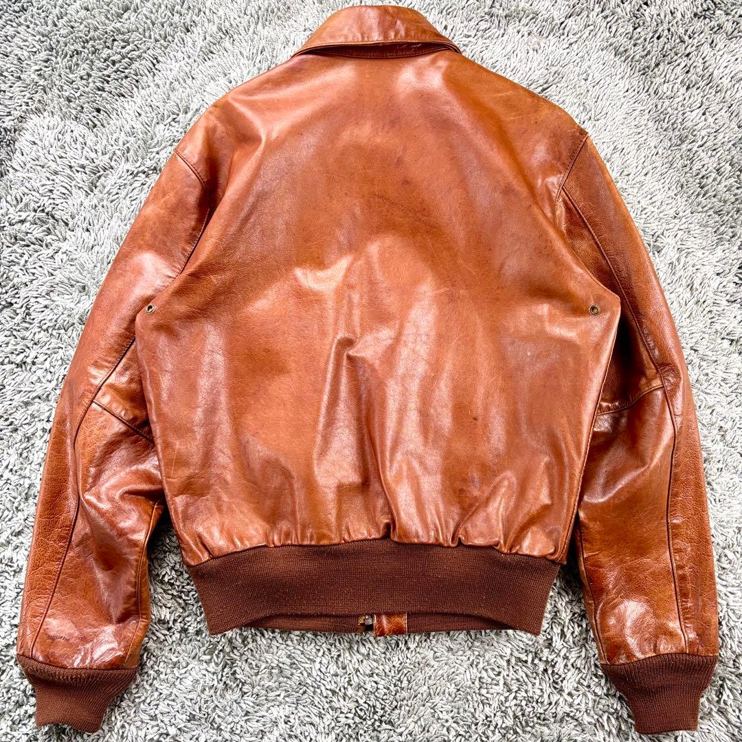 【希少】AVIREX A-2 ビンテージ 朝鮮戦争モデル フライトジャケット