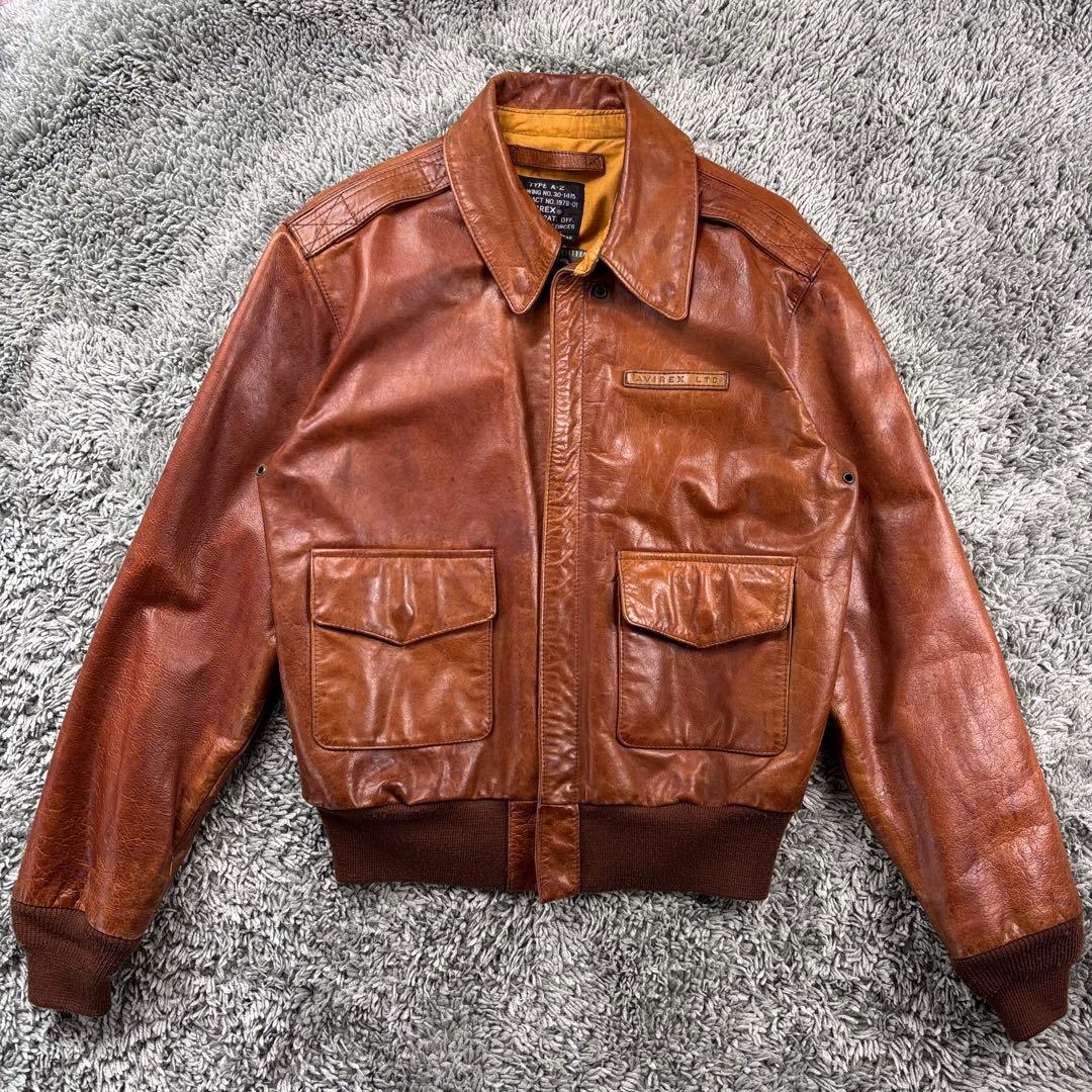 【希少】AVIREX A-2 ビンテージ 朝鮮戦争モデル フライトジャケット