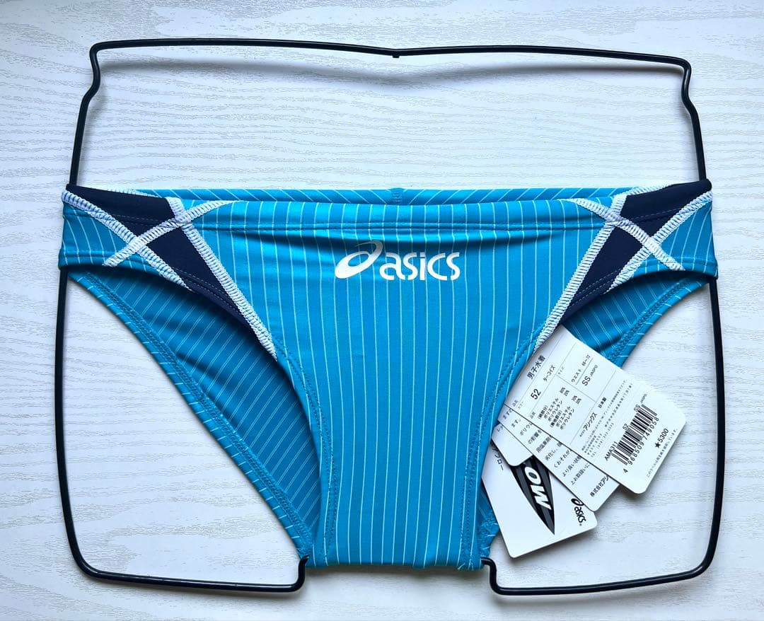 asics 競泳水着 競パン SSサイズ ストライプ