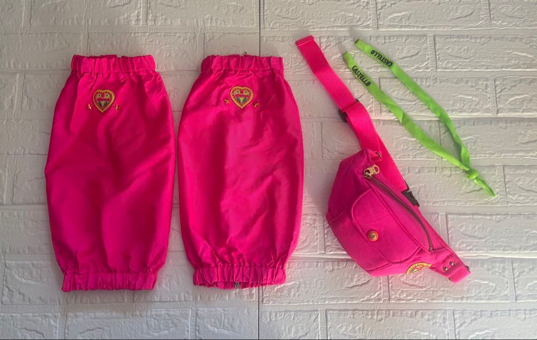 エレッセ　デサント　スキー ウェア 上下セット レディース　小物3点付　即日発送