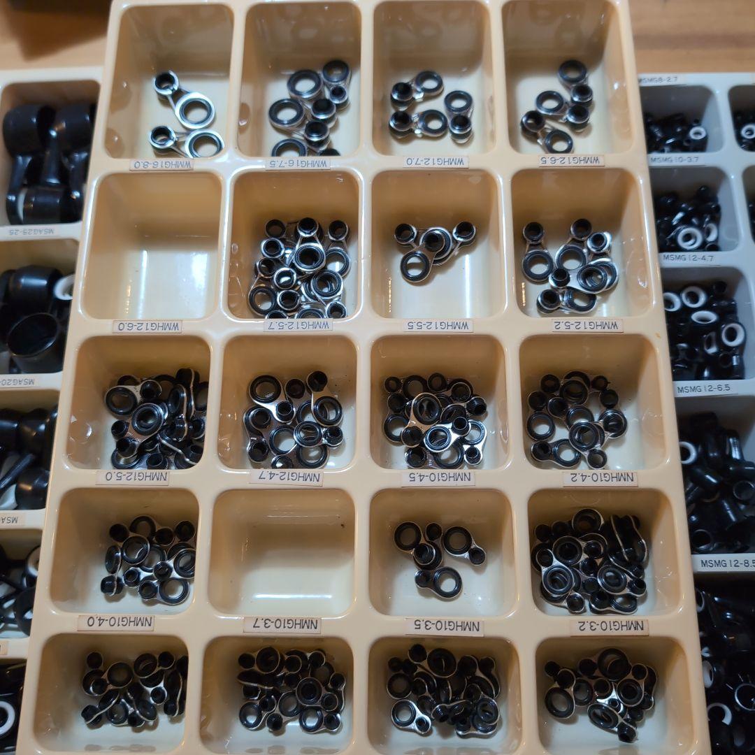 富士ガイド　大量　釣り竿　修理