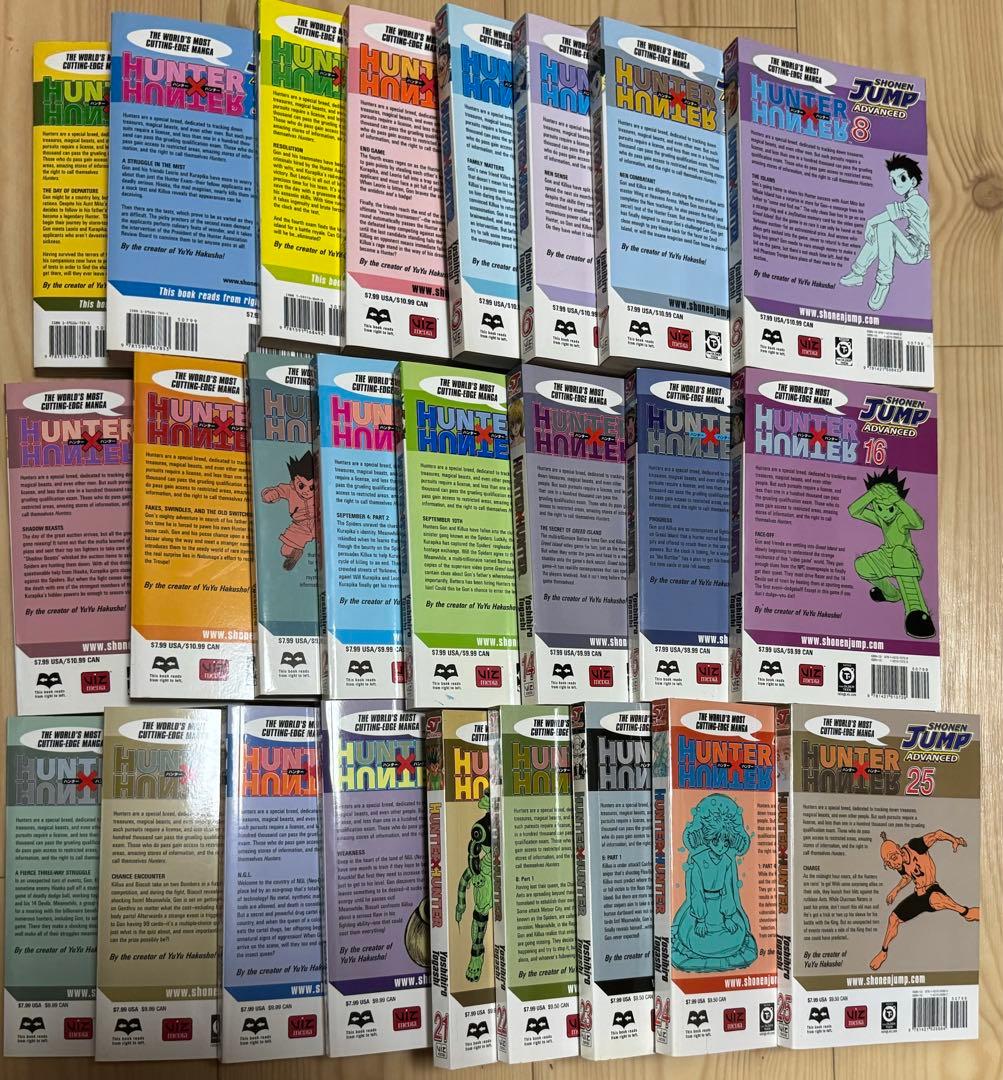 Hunter x Hunter 英語版　漫画　English Manga