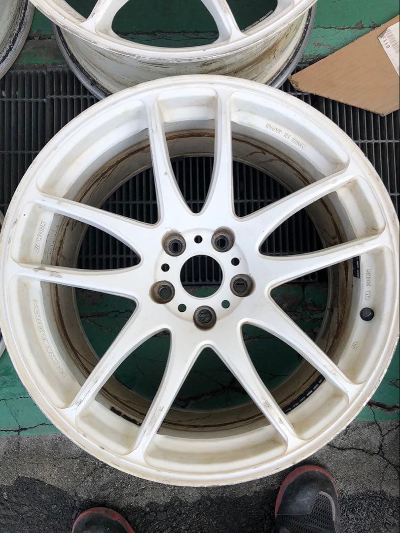 タイヤ・ホイール WORK EMOTION Kiwami 18/9.5/+30/114. 3-5H