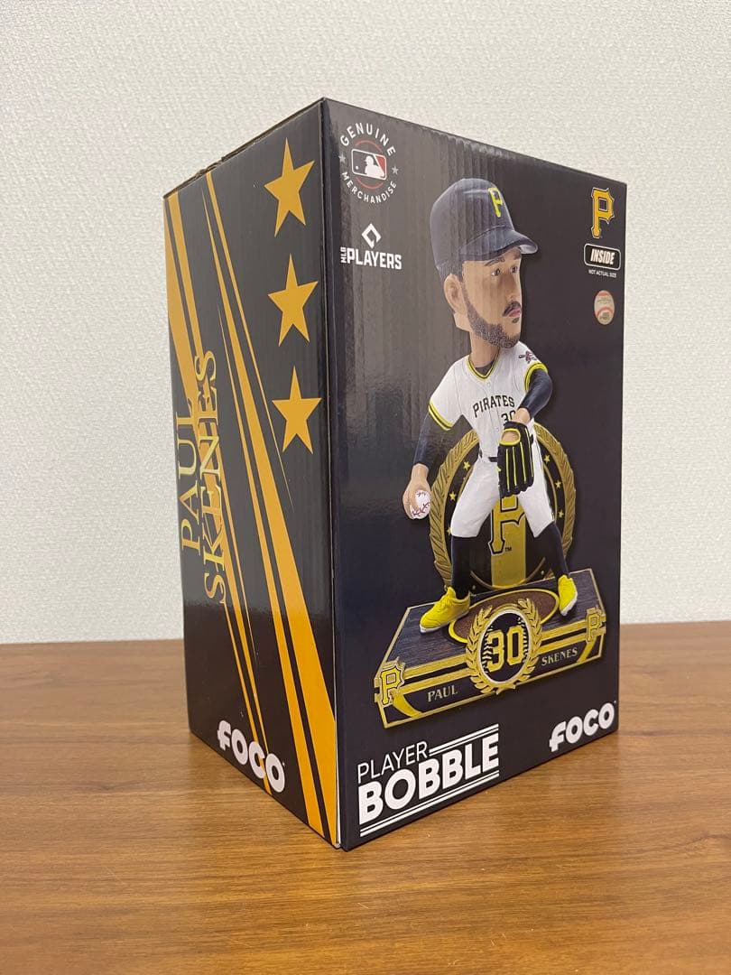 新品未開封　ポール・スキーンズ パイレーツ　ボブルヘッド　foco 大谷翔平