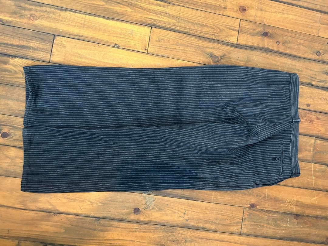 40s50s フレンチヴィンテージ　ストライプスラックス