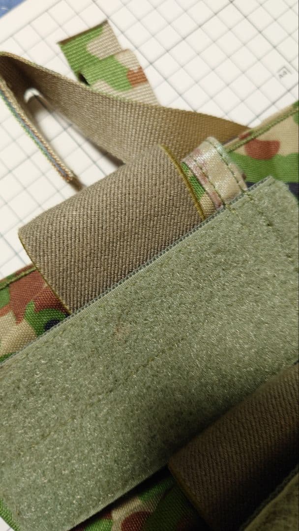 だ*ー様 みらい装備 弾のう１型 陸自迷彩 保持力弱仕様 マガジン 30発用