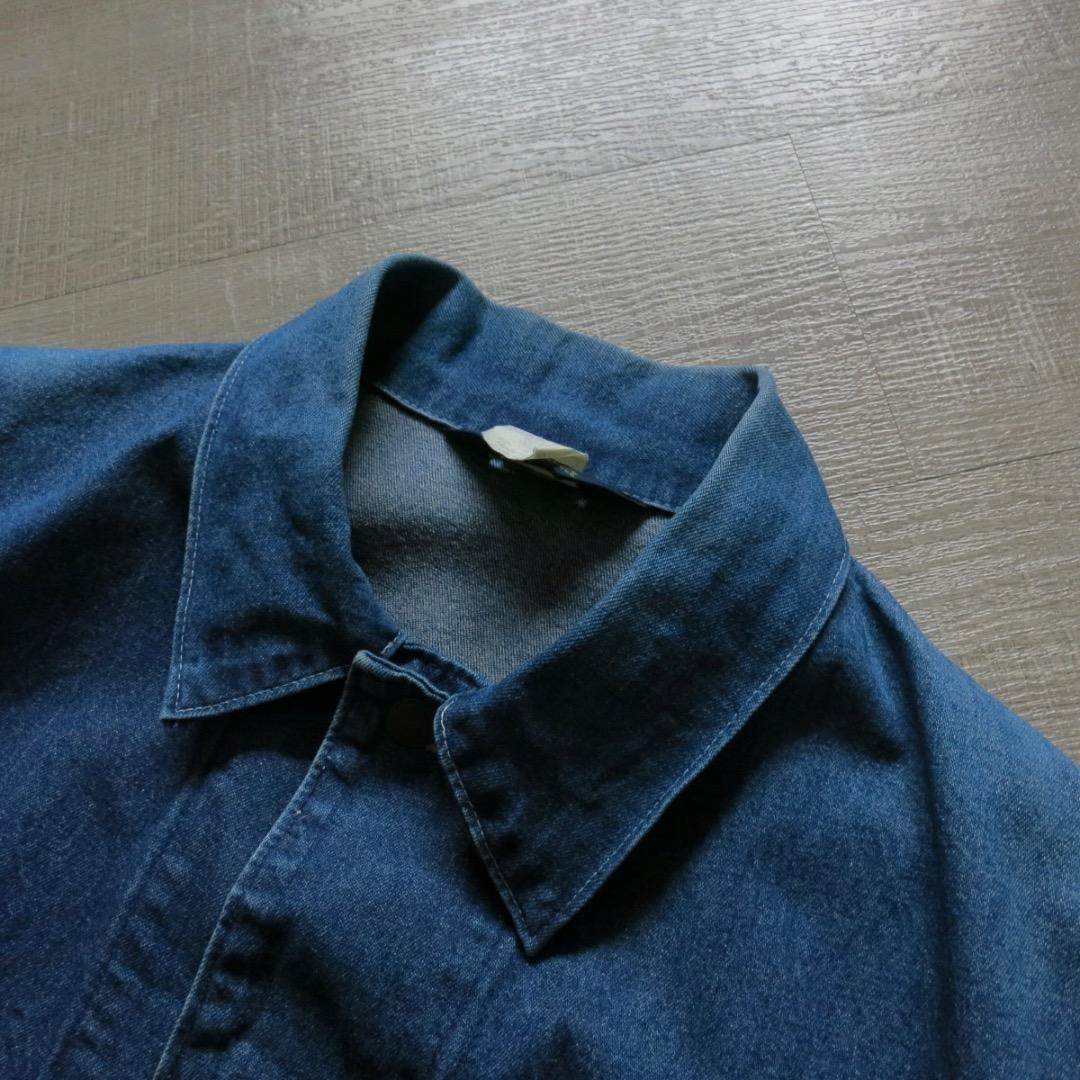 44 Oshkosh B'GOSH USA製 デニム カバーオール ジャケット