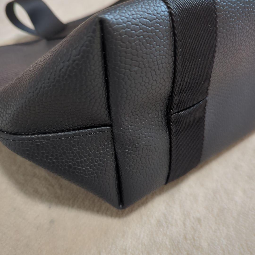 エルベシャプリエ 604G (スクエアトートM)　ノワール×ノワール