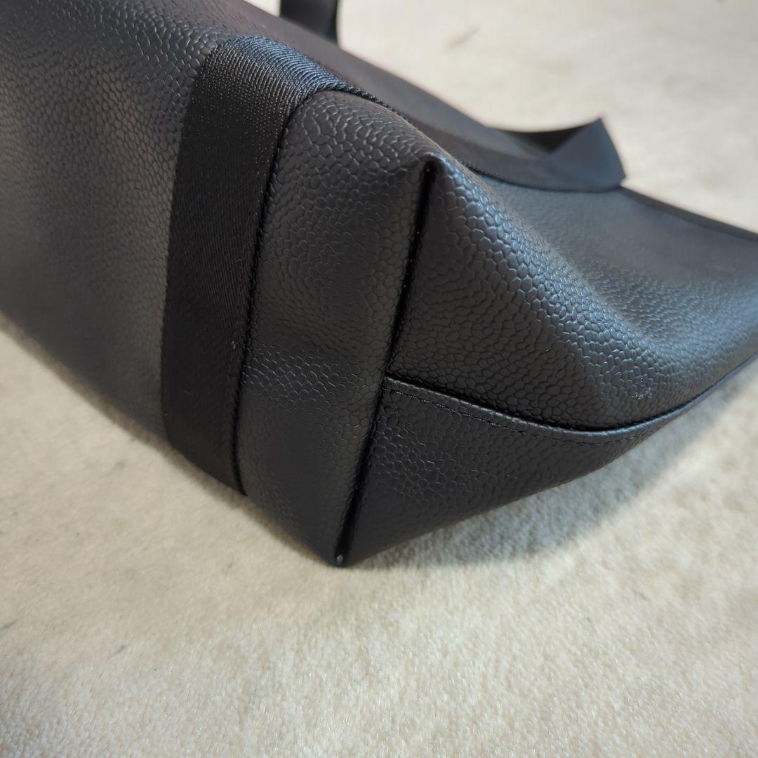 エルベシャプリエ 604G (スクエアトートM)　ノワール×ノワール