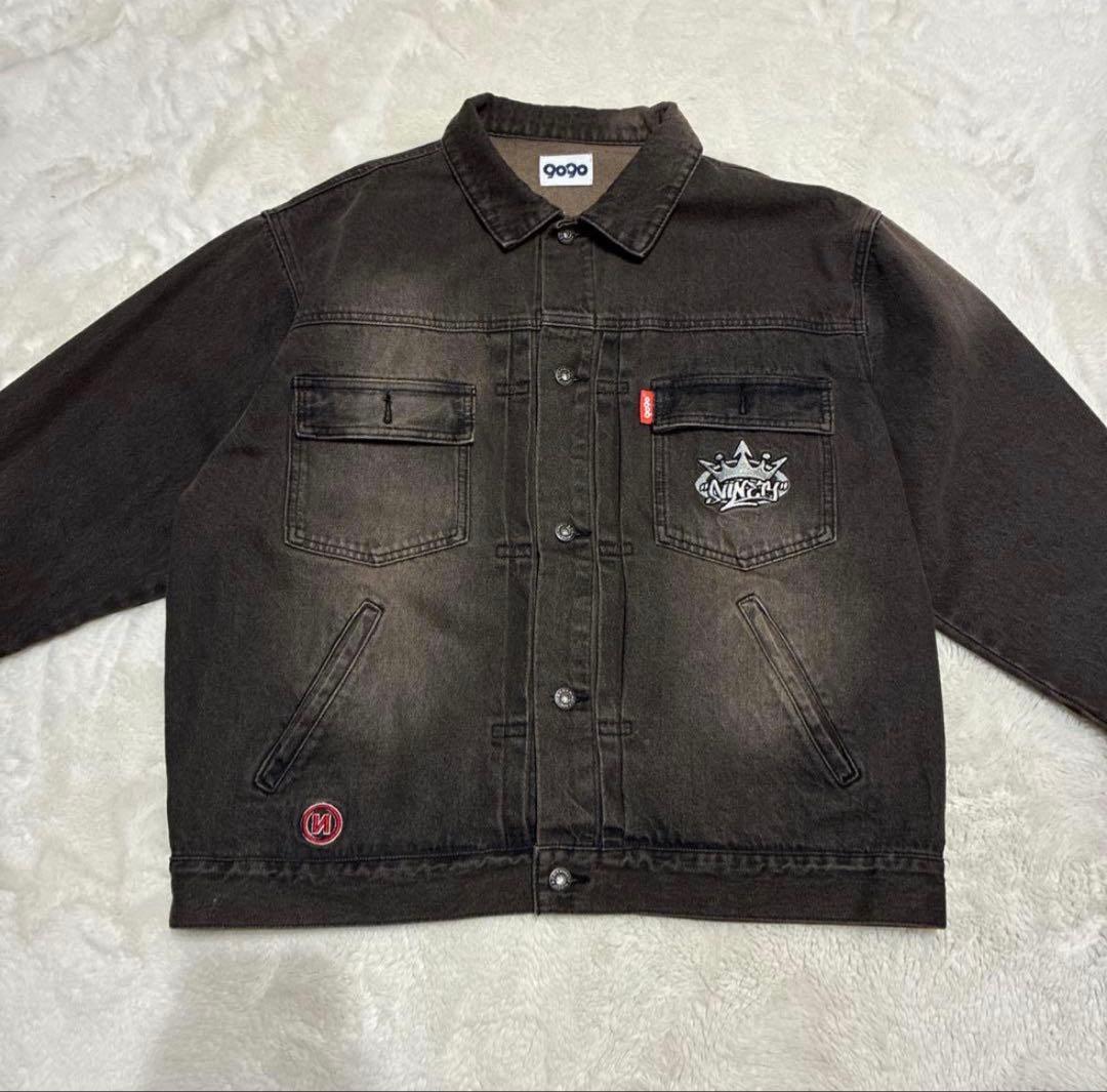 9090デニムジャケット　Gジャン　ブラウン 廃盤モデル